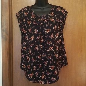 Flowered blouse